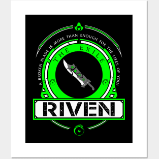 RIVEN - LIMITED EDITION Posters and Art